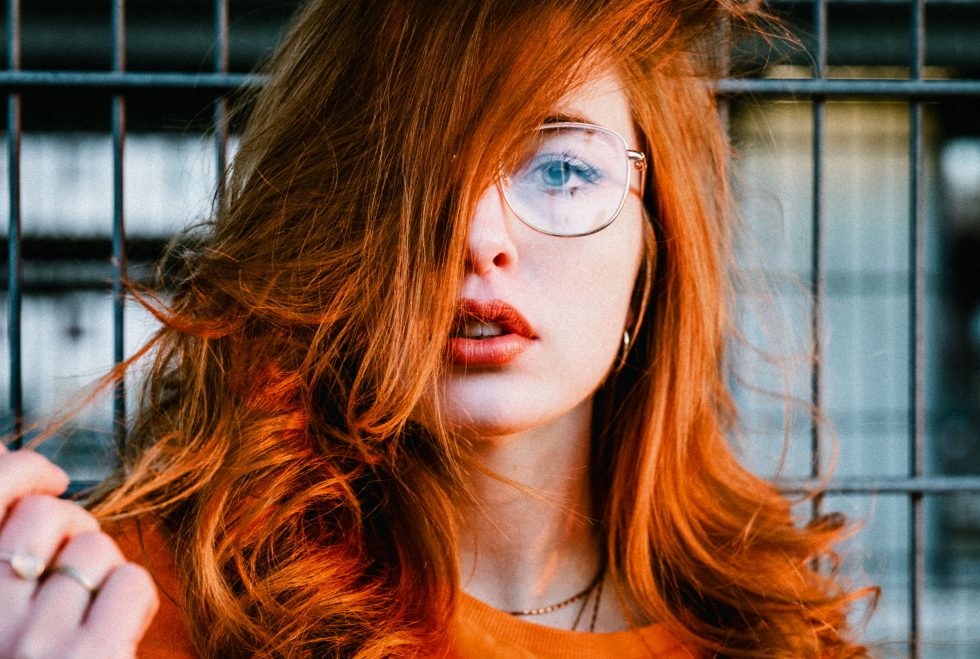 orange hair dyeing